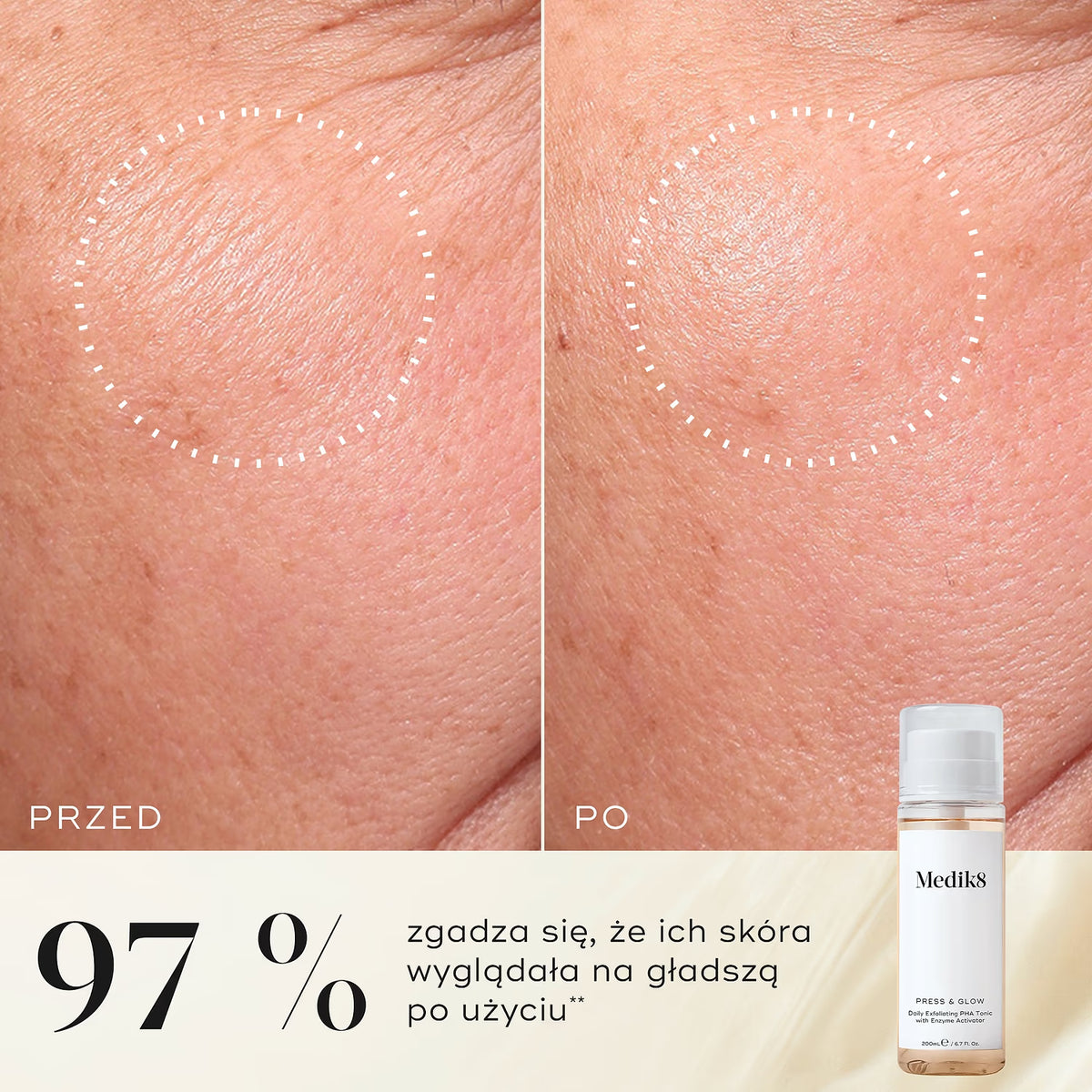 Medik8 Press & Glow Brightening PHA Tonic 200 ml