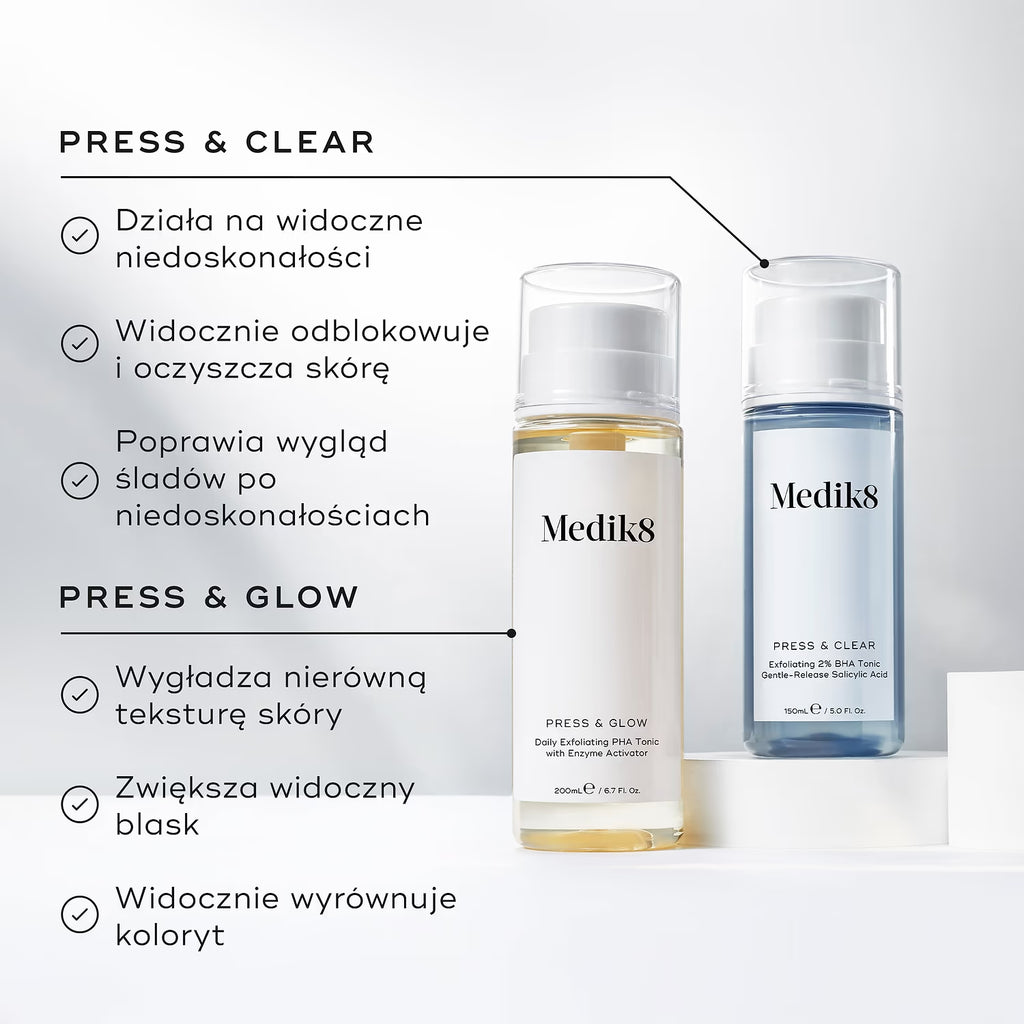 Medik8 Press & Clear Pore-Refining 2% BHA Tonic 150 ml