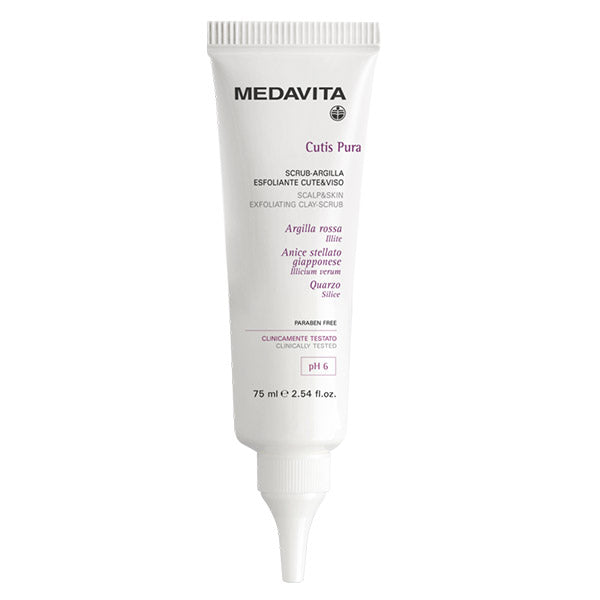 Medavita Cutis Pura Glinka-Peeling Złuszczający do Skóry Głowy i Skóry